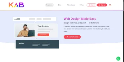 KAB - SEO Website Builder
